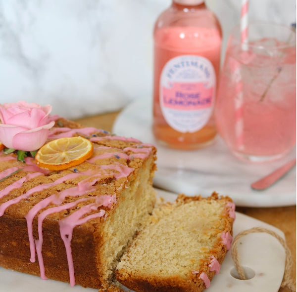 Rose Lemonade Drizzle Cake