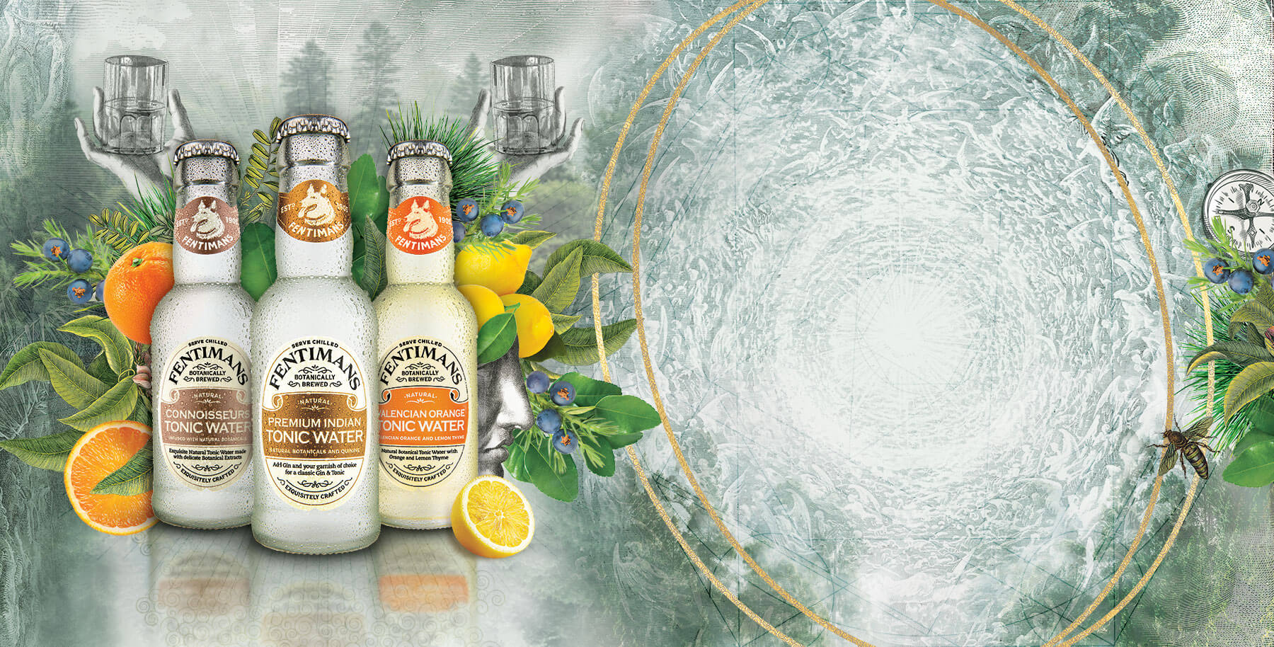 Fentimans Tonic Water and Mixers