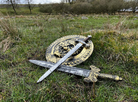 Day 1 @ 13:47 - A Roman soldier and pagan Briton fight