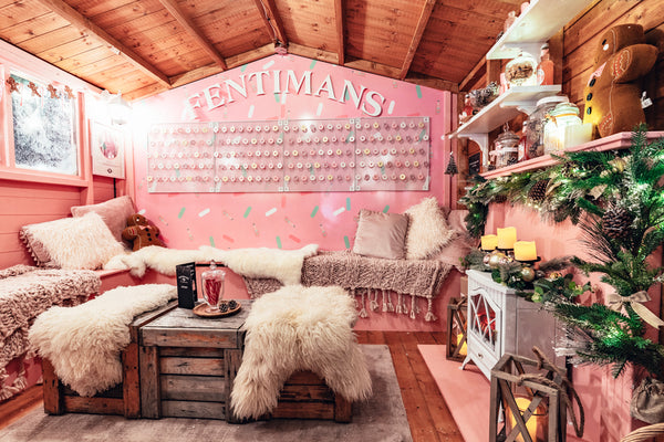Pink Gingerbread House interior
