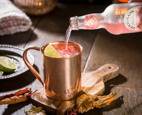 Pink Mule cocktail