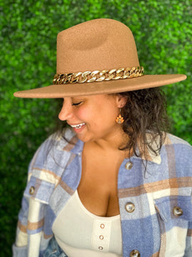 Chain Link Western Fashion Hat