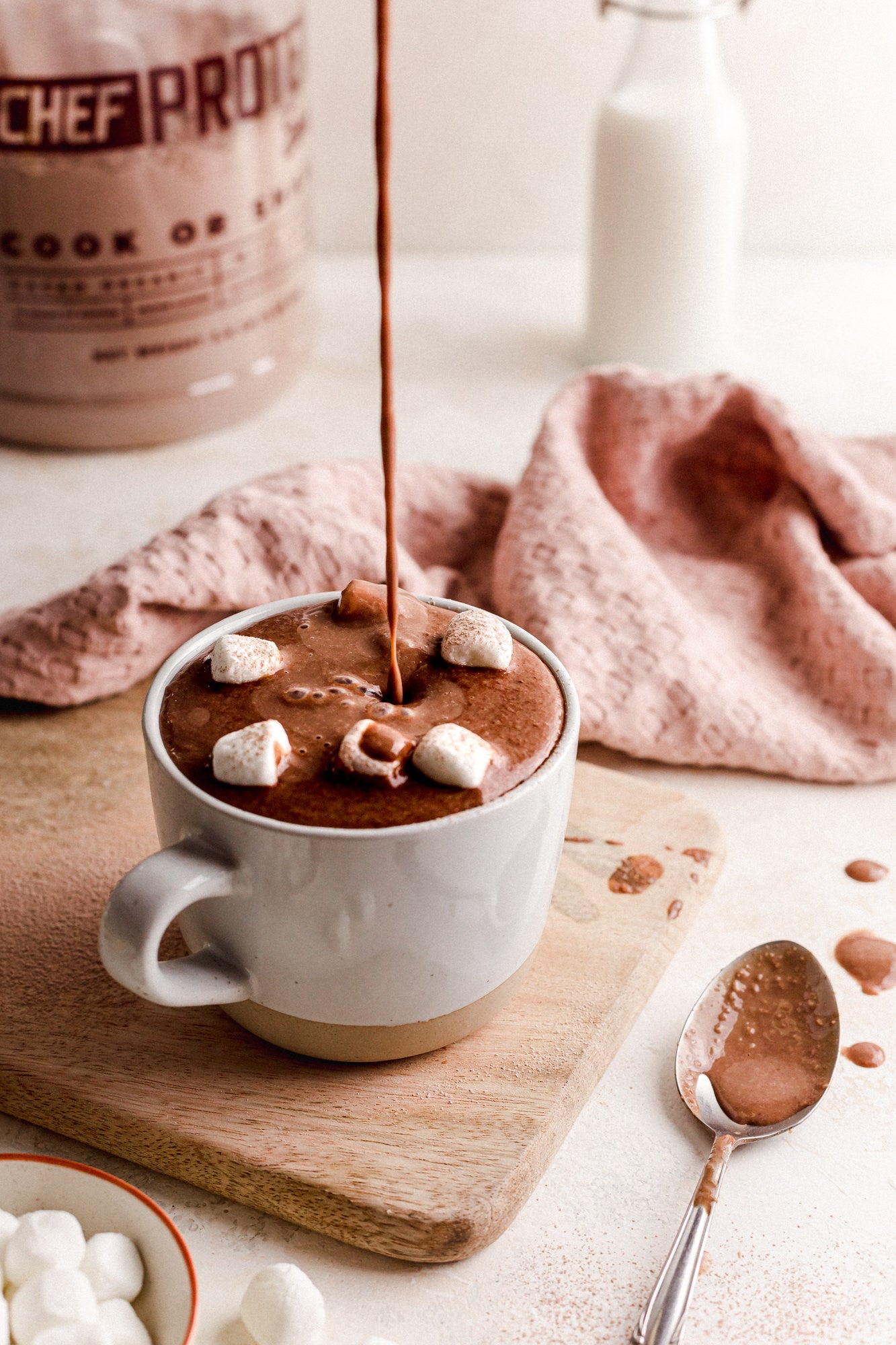 hot chocolate oat photography