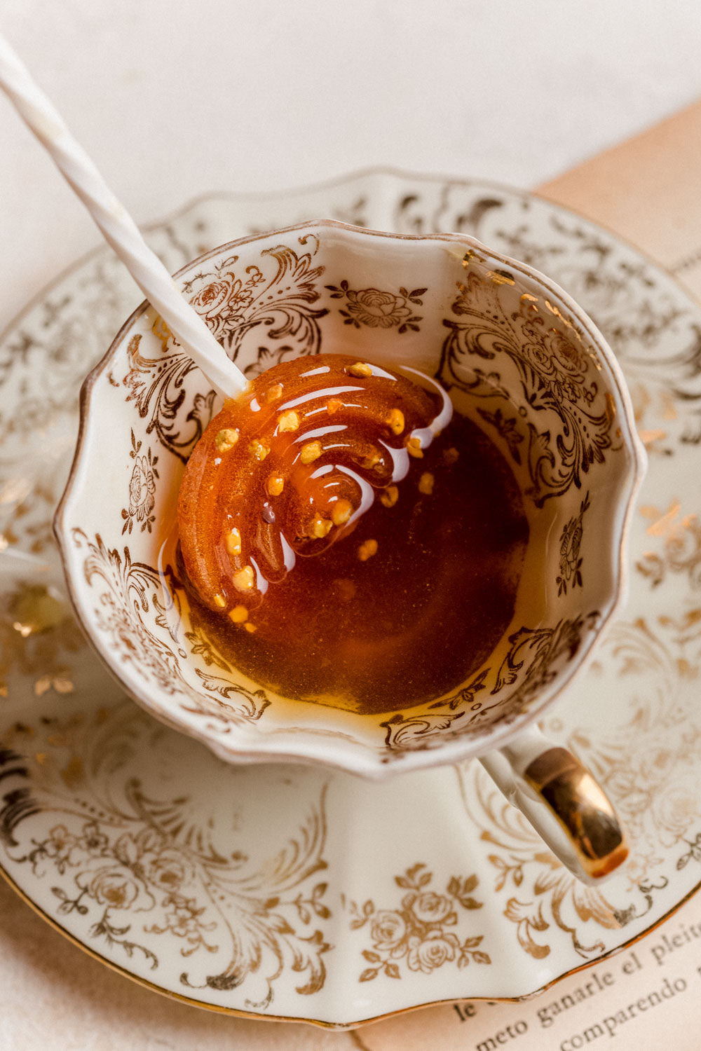 honey lollipops