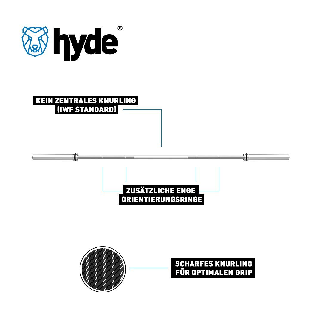 hyde competition bar 15 kg