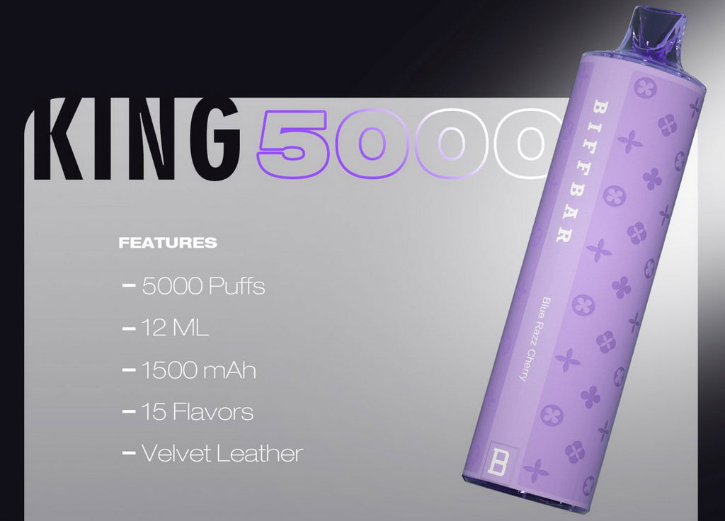 Biffbar King 5000 Disposable Vape | Idea Vape