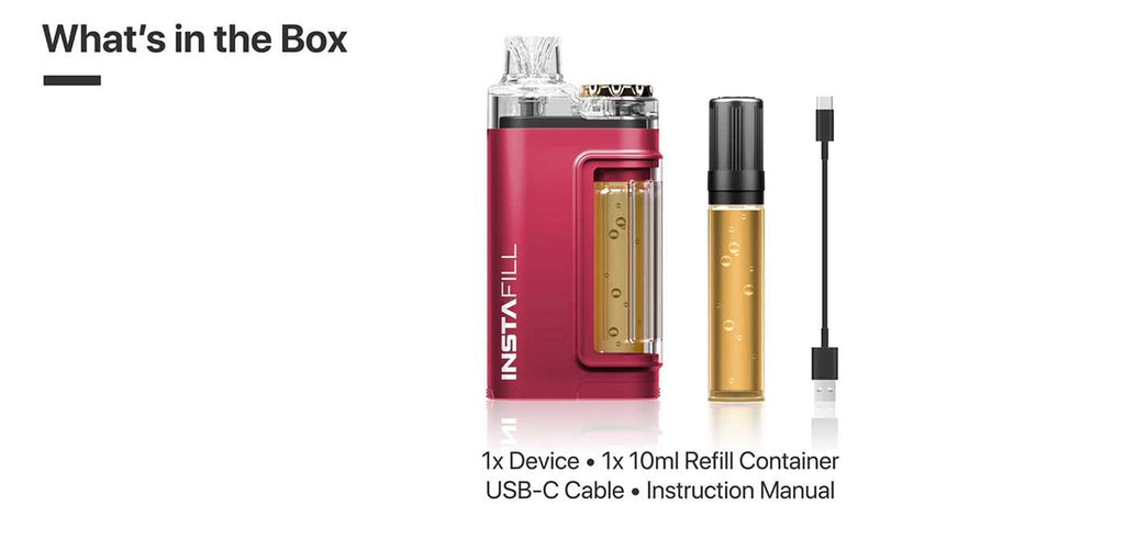 Instafill 3500 Disposable Vape Kit | Idea Vape