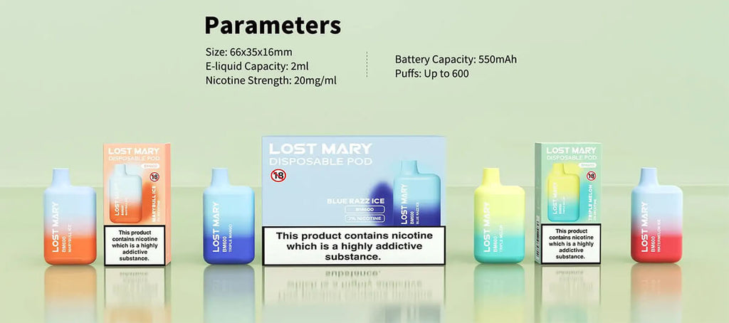 Lost Mary BM600S Disposable Vape Kit | Official Retailer | Idea Vape