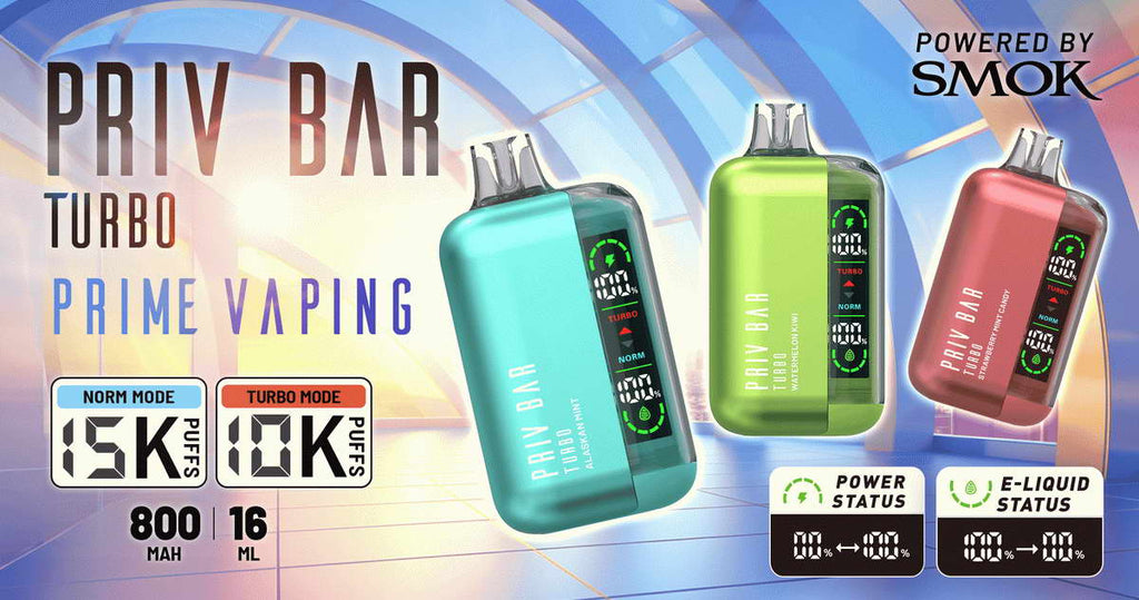 SMOK Priv Bar Turbo 15000 Disposable Vape | £9.99 | SMOK Official