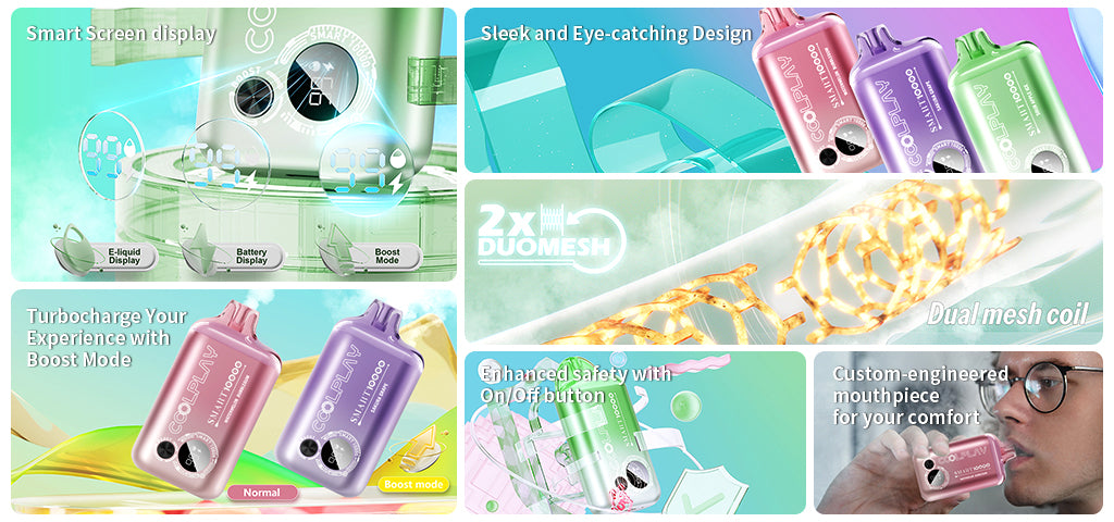 Coolplay Smart 10000 Disposable Vape Kit | Official Shop UK | Idea Vape
