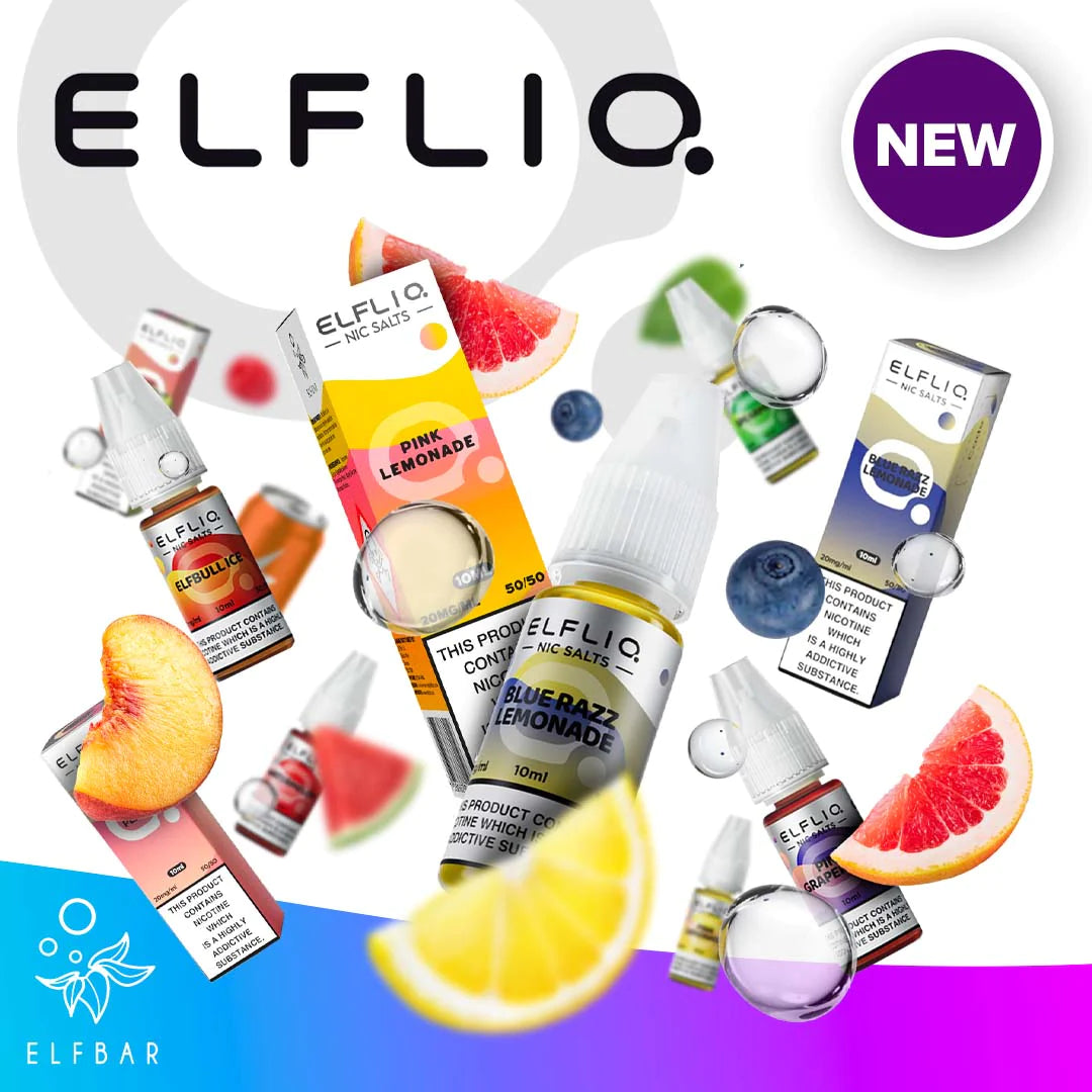 Elf Bar Elfliq Nic Salt E-Liquid 10ML | Official Retailer | Idea Vape
