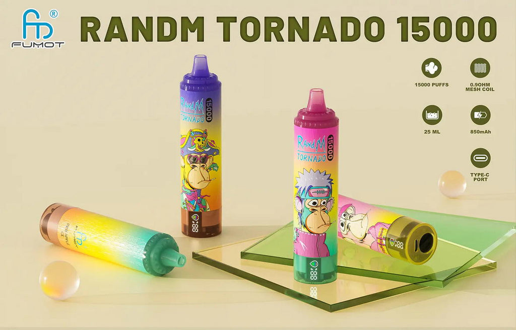 RandM Tornado 15000 Rechargeable Vape | Any 3 for £35