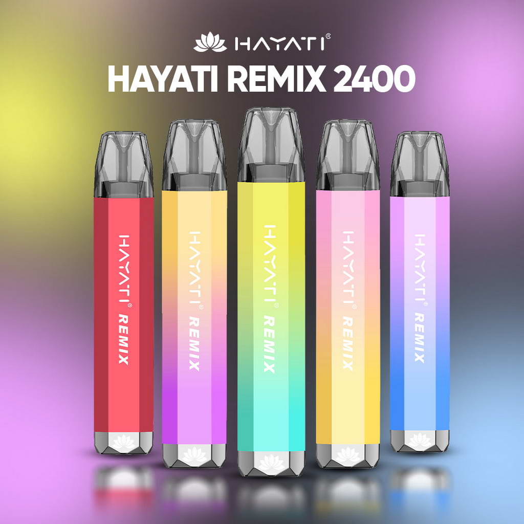Hayati Remix 4-in-1 2400 Vape Kit | 2400 Puffs | £8.99