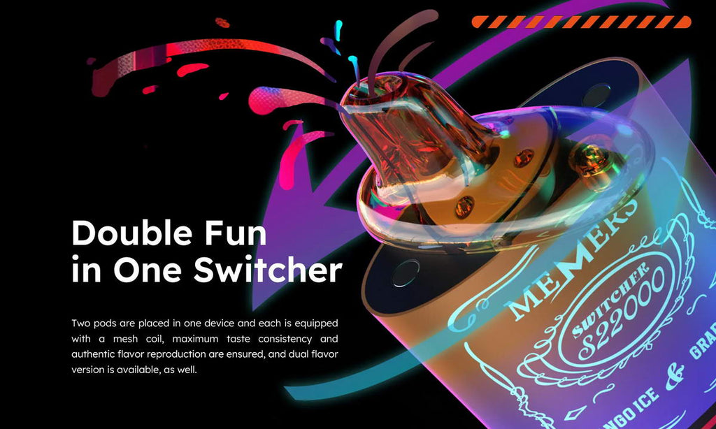 Memers Switcher S22000 Vape | Official Shop | From £9.99