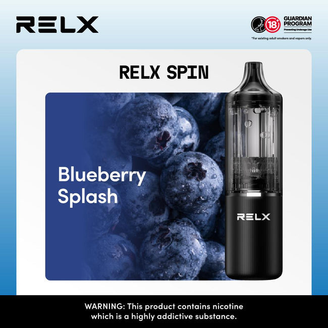 RELX Spin 4000 Rechargeable Vape Kit | 4 in 1 | £9.99