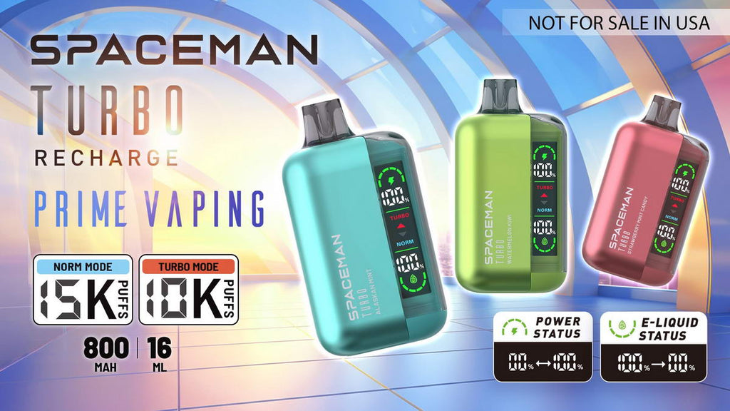 SMOK Spaceman Ultra Turbo 15000 Vape | Official Shop | From £9.99