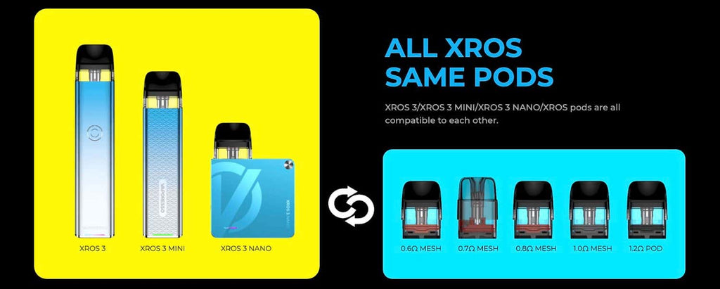 Vaporesso XROS 3 Nano Innovation Pod Vape Kit | Idea Vape