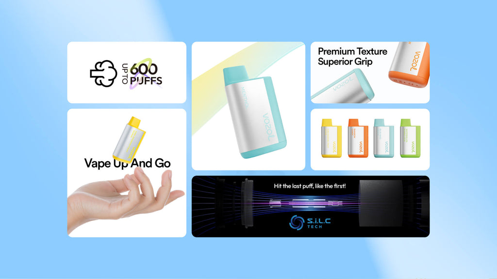 Vozol Tigo 600 Disposable Vape Kit - Official Distributor - Idea Vape