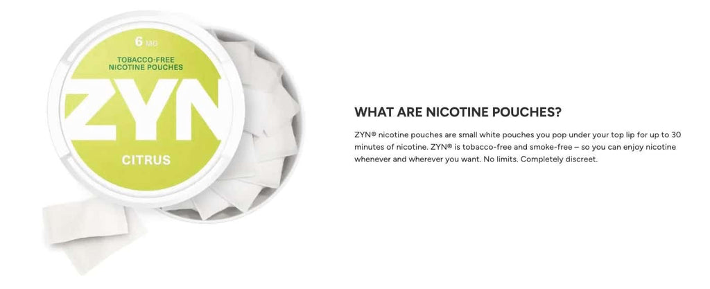 ZYN Nicotine Pouches | From £3.99 | Next Day Delivery