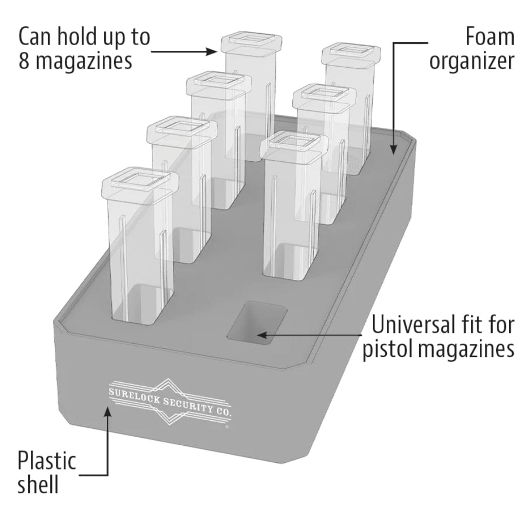 SecureIt SEC-34BN Bin Kit 3 Large Bins, 4 Medium Bins, 2 Metal Trays - Safe  and Vault Store.com