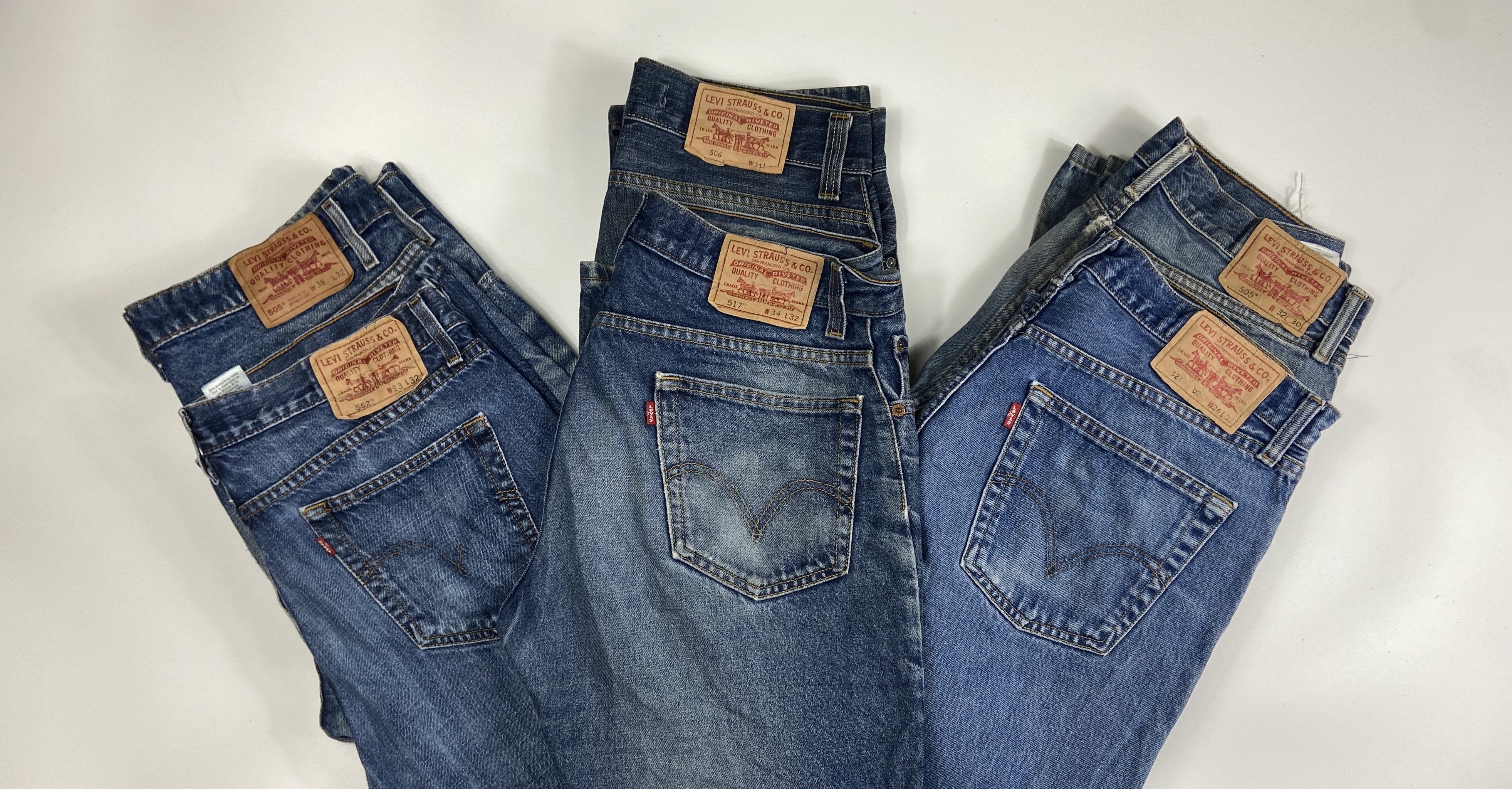 10x Vintage Levi's Jeans Wholesale – Vintage Wholesale Cornwall