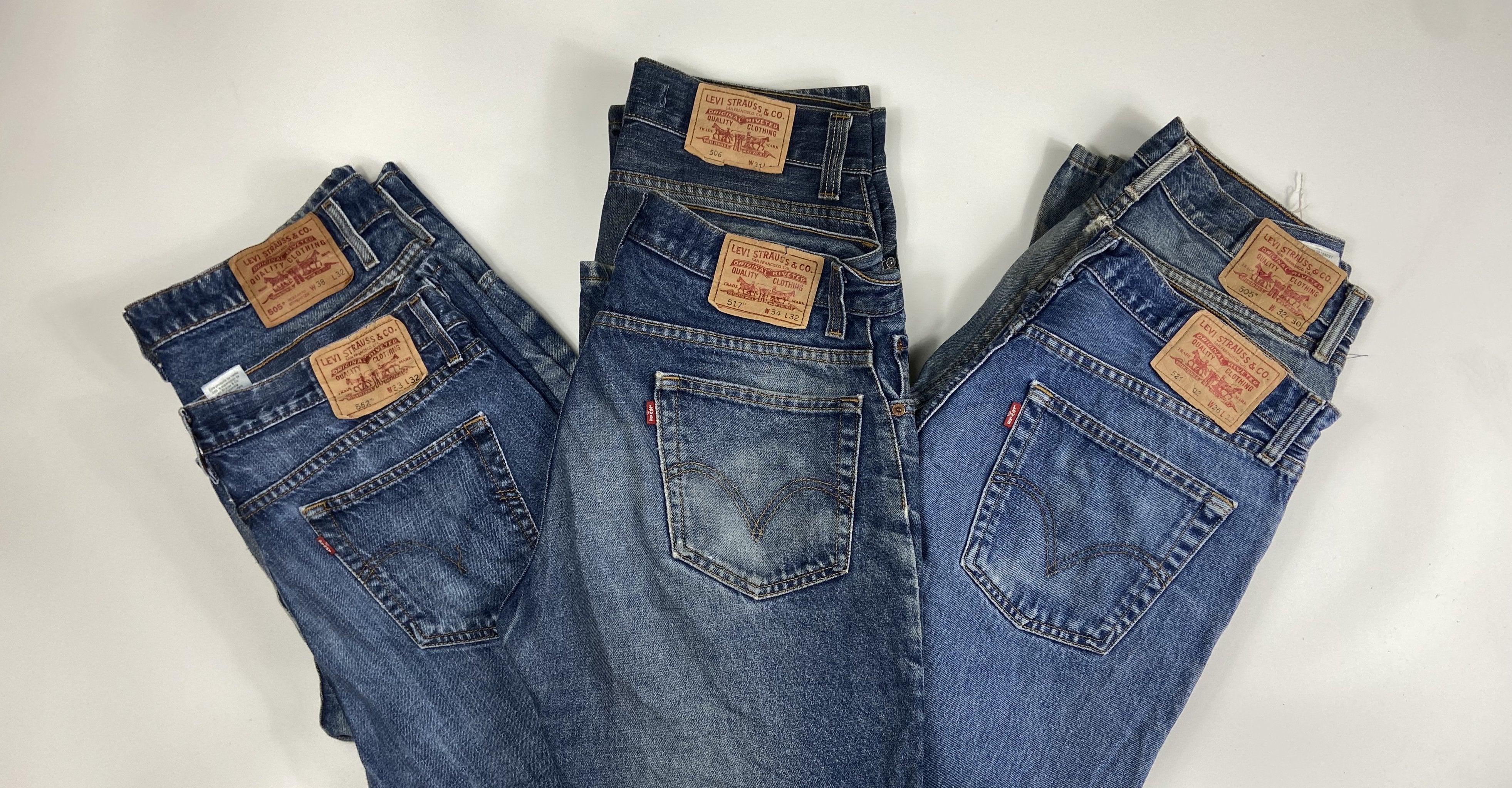 10kg Bale Vintage Levi's Jeans Denim Wholesale – Vintage Wholesale Cornwall
