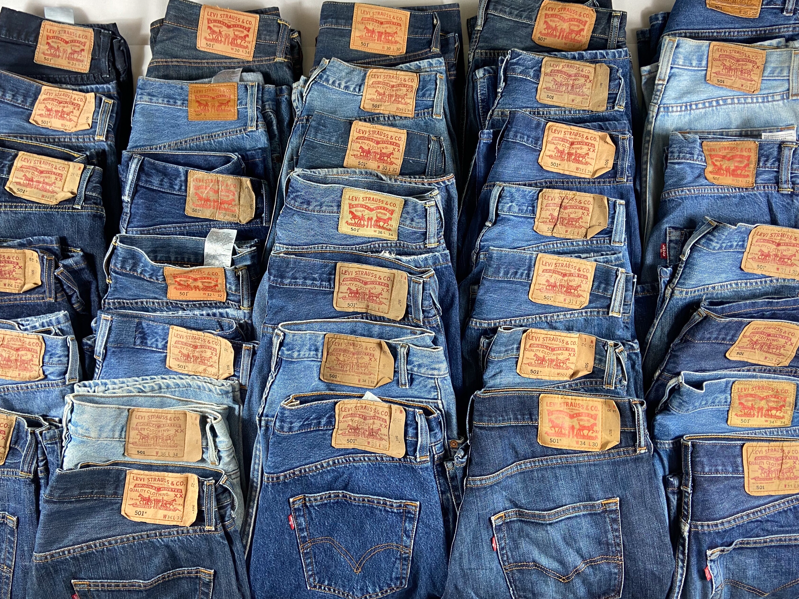 10x Vintage Levi's Jeans Wholesale – Vintage Wholesale Cornwall
