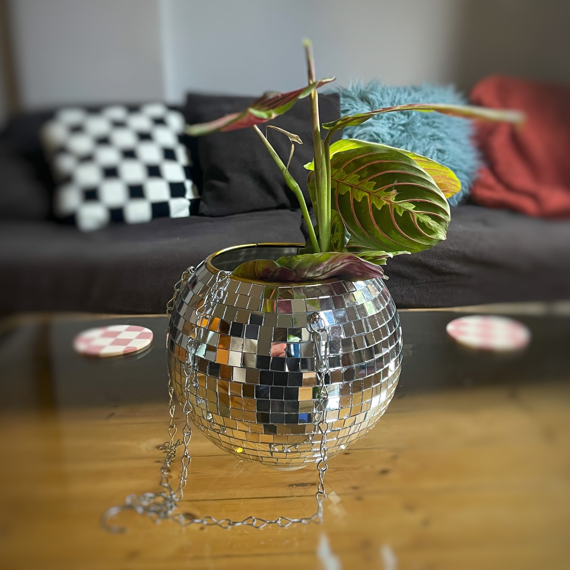Rommelig produceren over het algemeen Fran Disco Ball Plant Pot – yourbubblehome