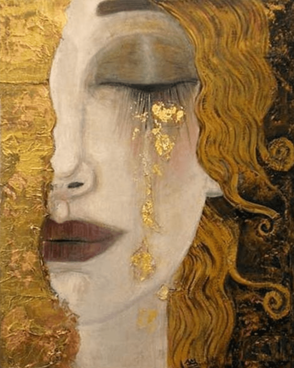 Las lágrimas doradas de Gustav Klimt - Pintura por Números Kit | Bemyhobby  – bemyhobbystore