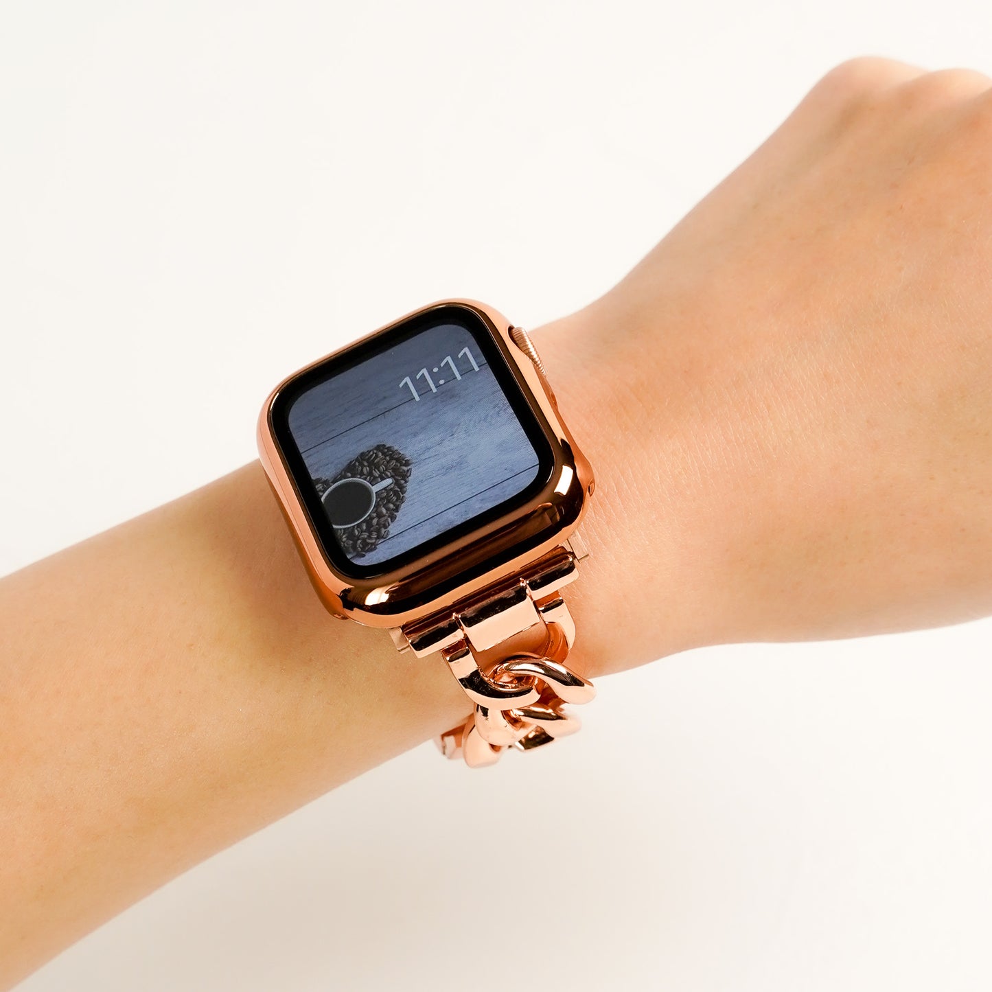 Apple Watch アップル チェーンバンド ピンクゴールド 40mm