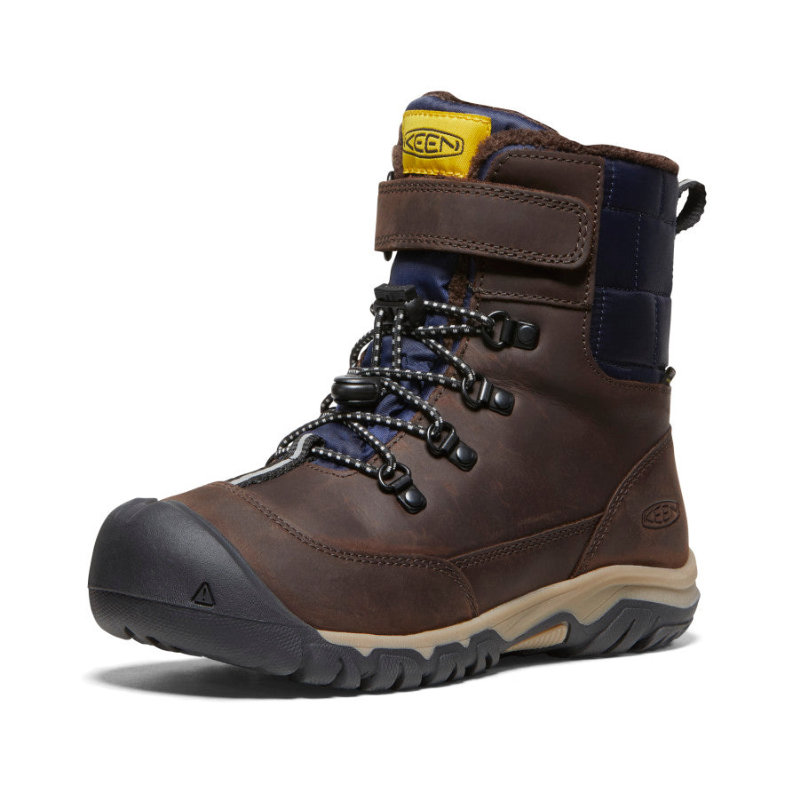 Big Kids' Kanibou Waterproof Winter Boot | Java/Naval Academy | KEEN  Footwear