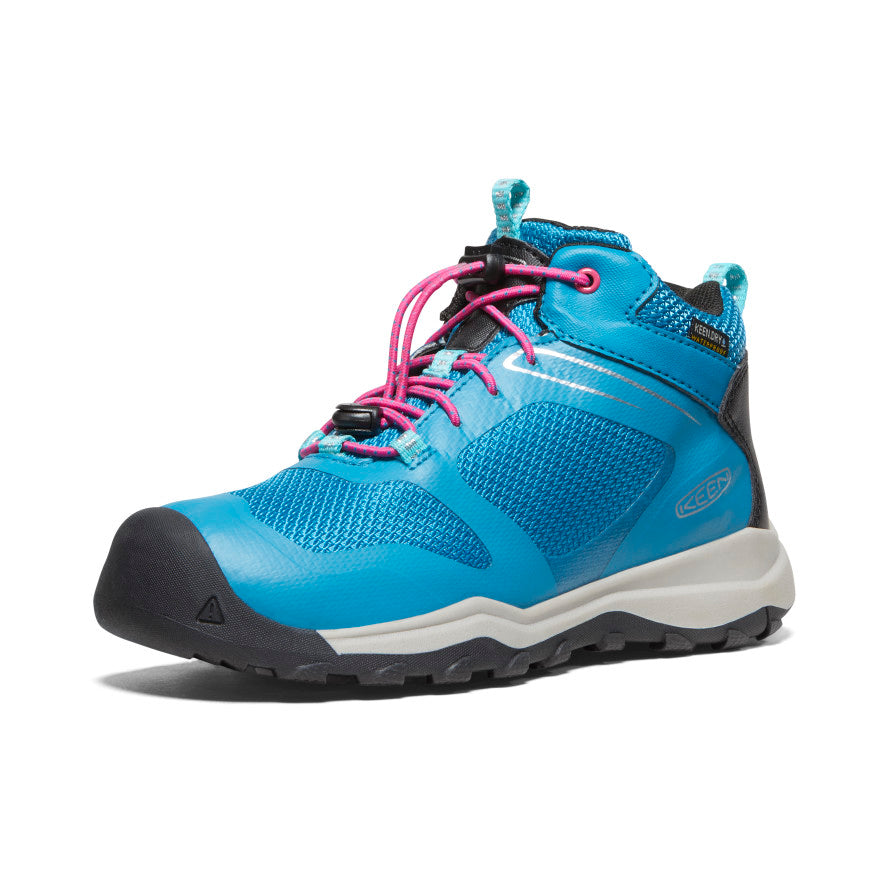 Big Kids' Wanduro Waterproof Boot | Fjord Blue/Fuchsia Purple | KEEN  Footwear