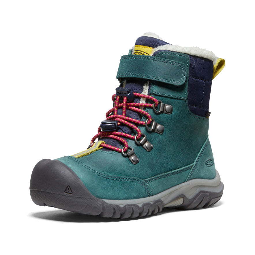 Little Kids' Kanibou Waterproof Winter Boot | Deep Lagoon/Jazzy | KEEN  Footwear