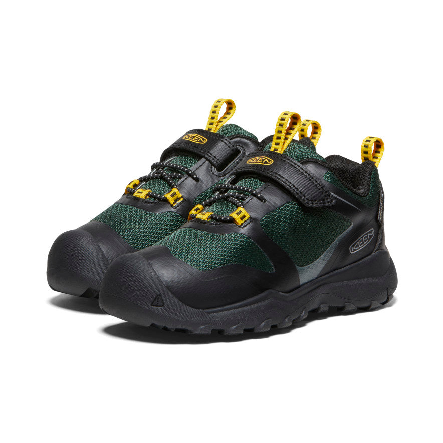 Little Kids\' Wanduro Waterproof Shoe | Black/Greener Pastures | KEEN  Footwear