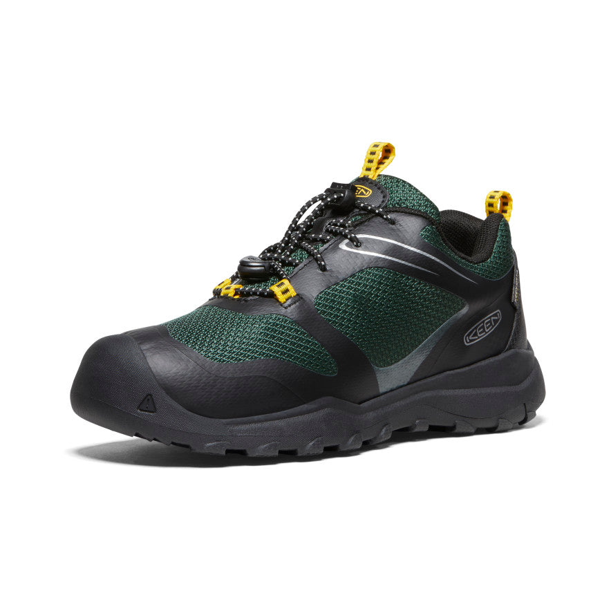 Big Kids' Wanduro Waterproof Shoe | Black/Greener Pastures | KEEN Footwear