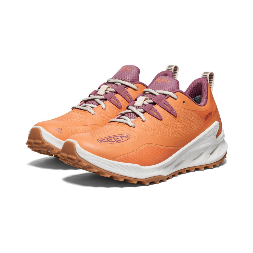 Women's Zionic Waterproof Tangerine/Star White Hiking Shoe