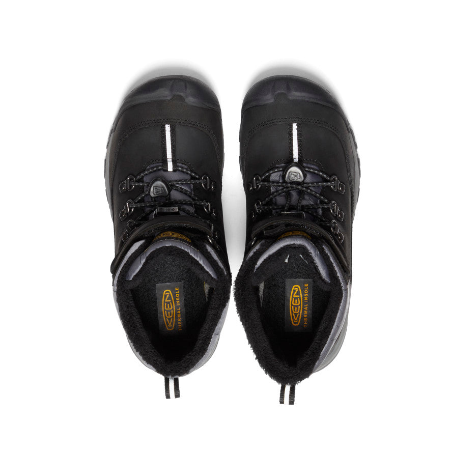 Big Kids\' Kanibou Waterproof Winter Boot | Black/Magnet | KEEN Footwear