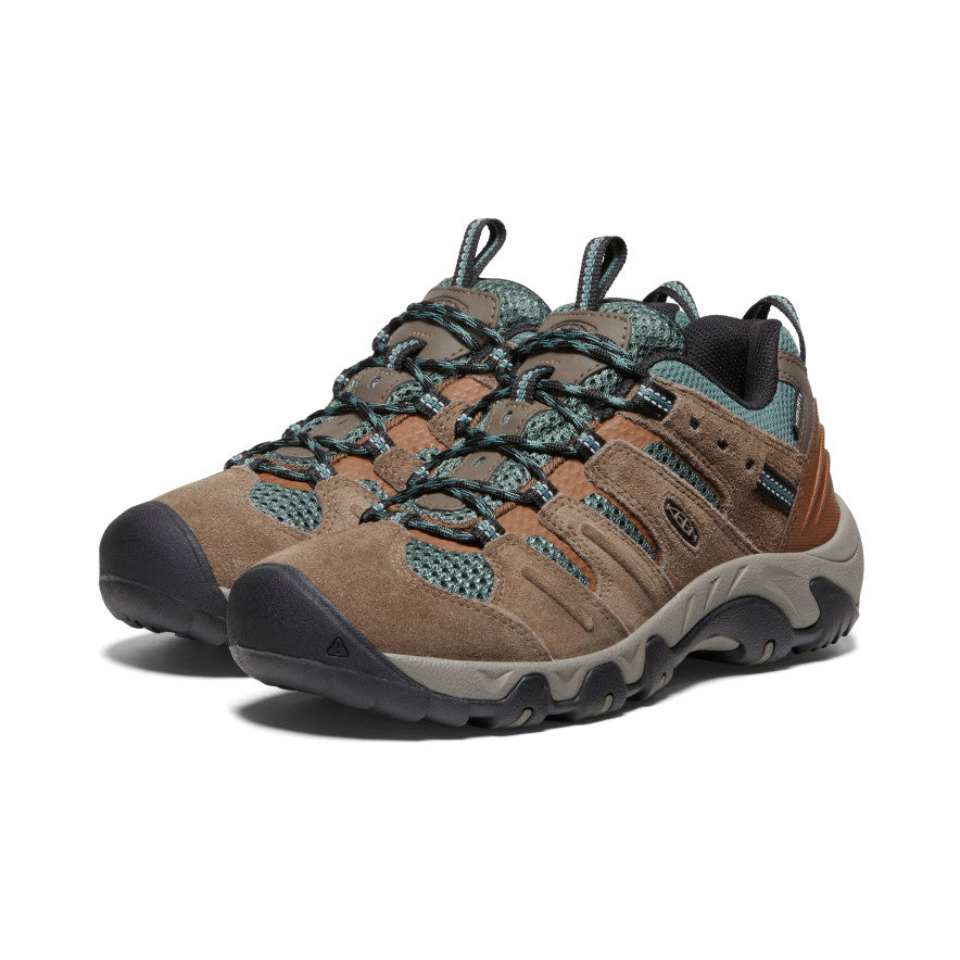 Women's Headout Waterproof Hiking Shoe | Shitake/Dark Forest