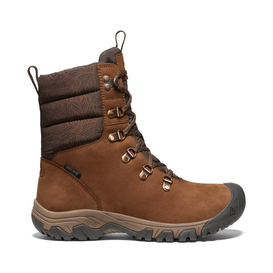 Women's Greta Waterproof Boot | Bison/Java | KEEN Footwear | KEEN Footwear