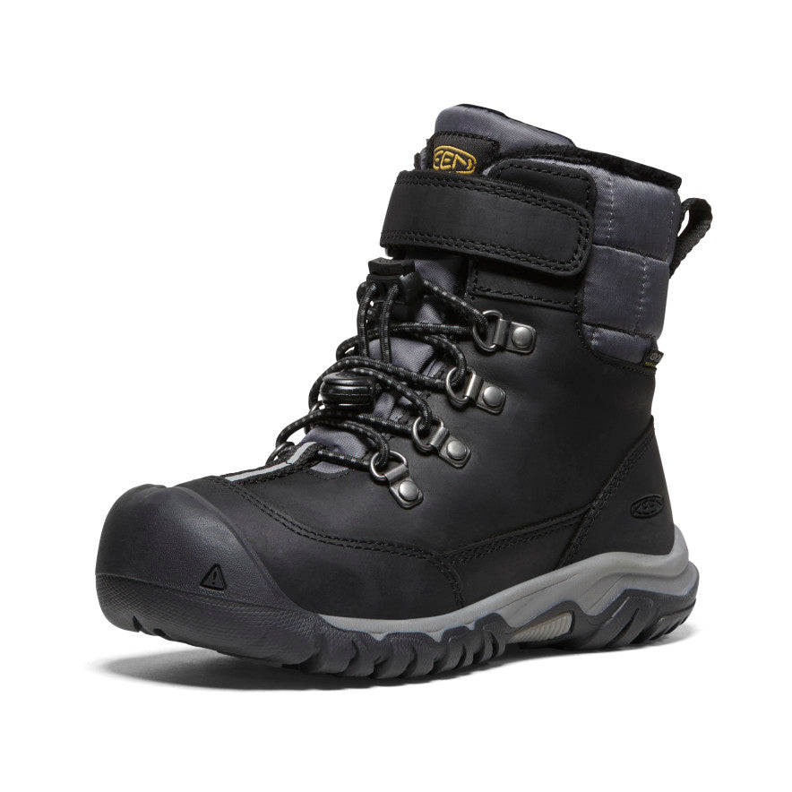 | Winter Black/Magnet Little Footwear Kanibou KEEN Kids\' Waterproof Boot |