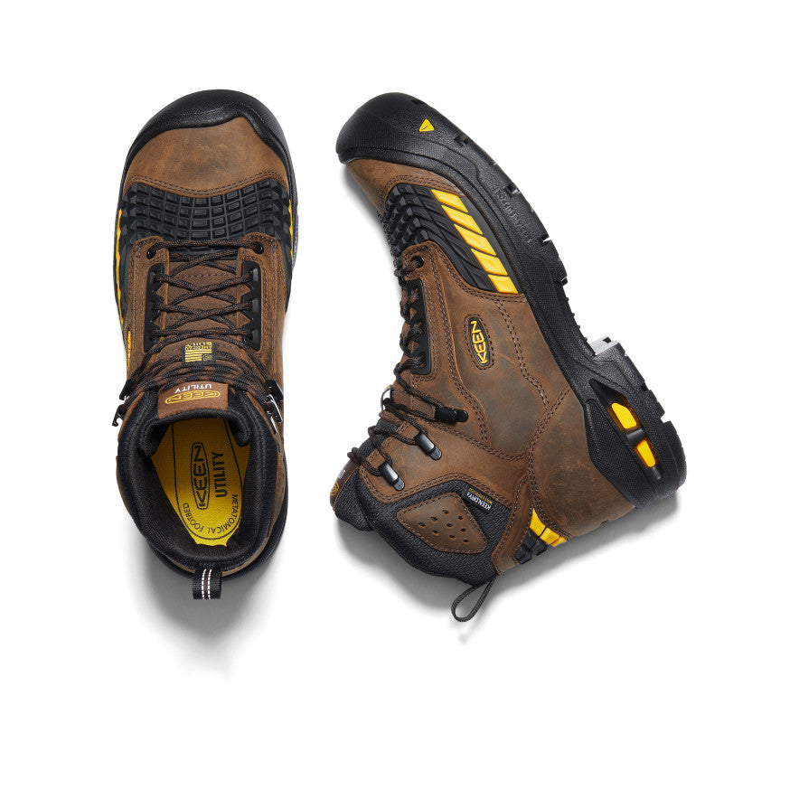 Men's Carbon-Fiber Toe Work Boots - Troy 6