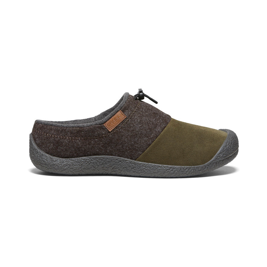 Men's Howser III Slide | Dark Brown Felt/Canteen | KEEN Footwear