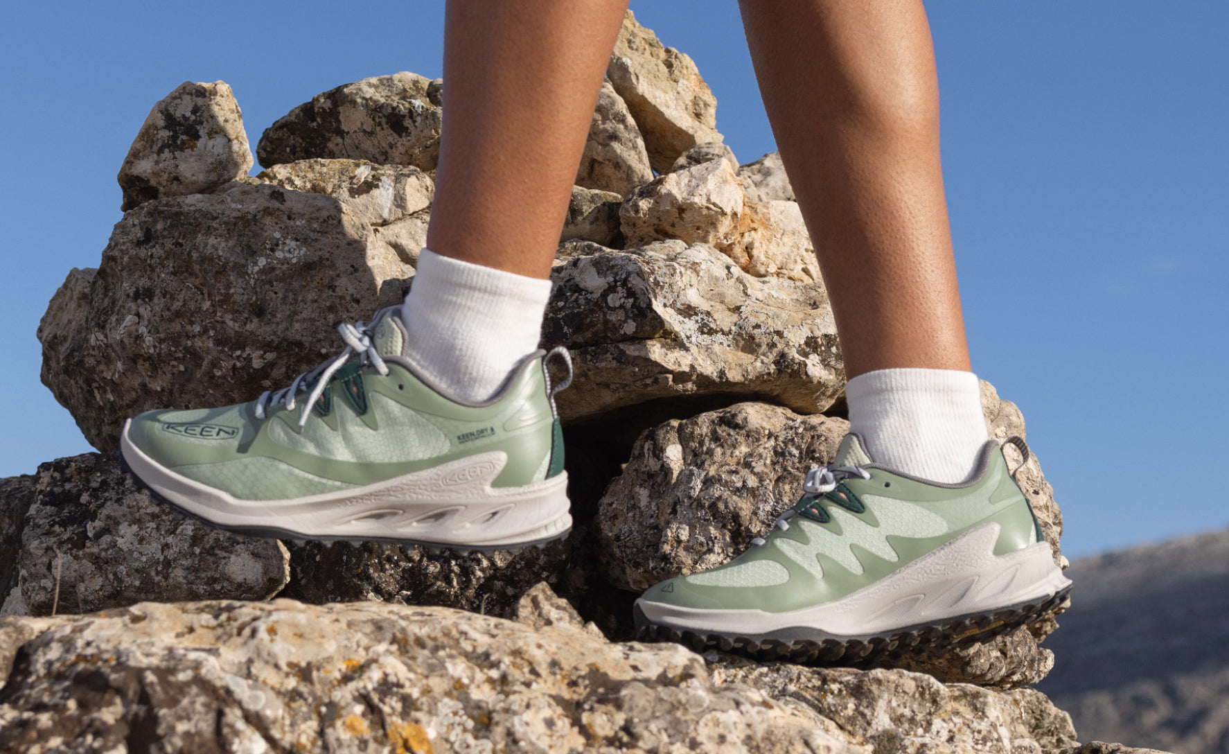 Women's Zionic Waterproof Naval Academy/Nostalgia Rose Hiking Shoe 