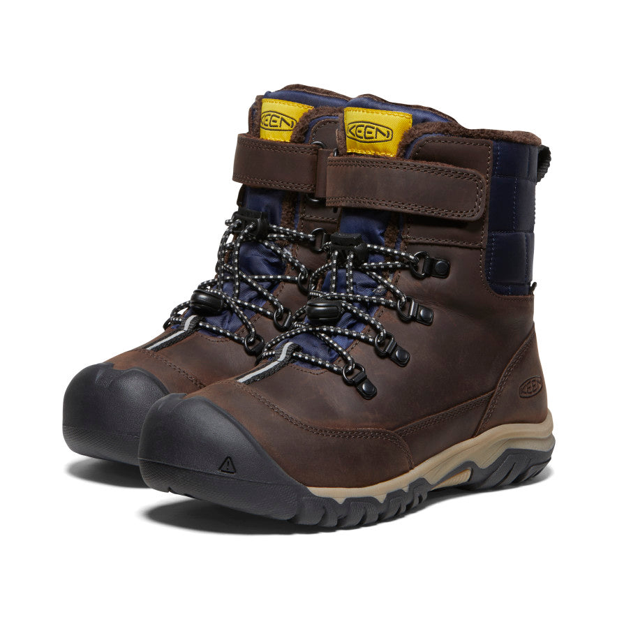 Big Kids\' Kanibou Waterproof Winter Java/Naval Boot | Footwear | Academy KEEN