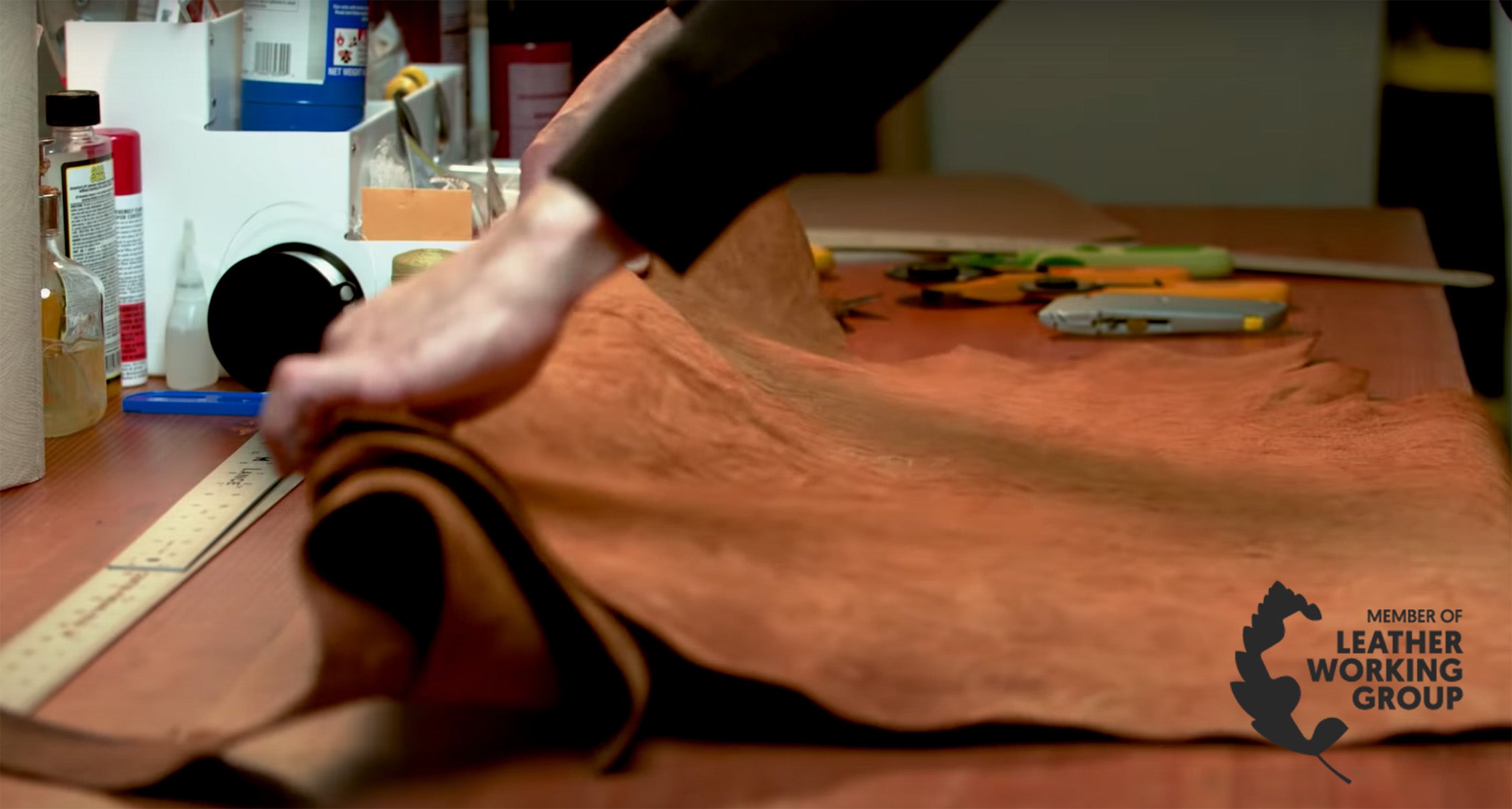 Working with leather from LWG-certified tanneries