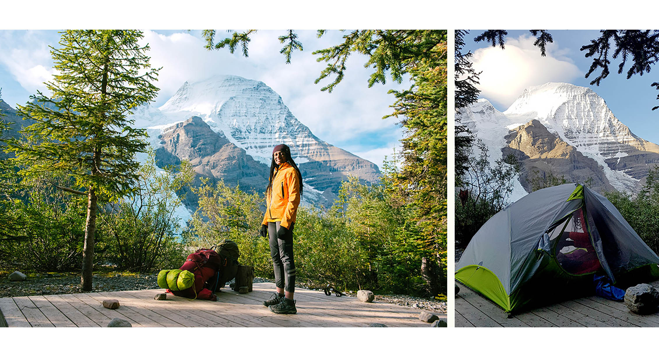 Camping in the Canadian Rockies