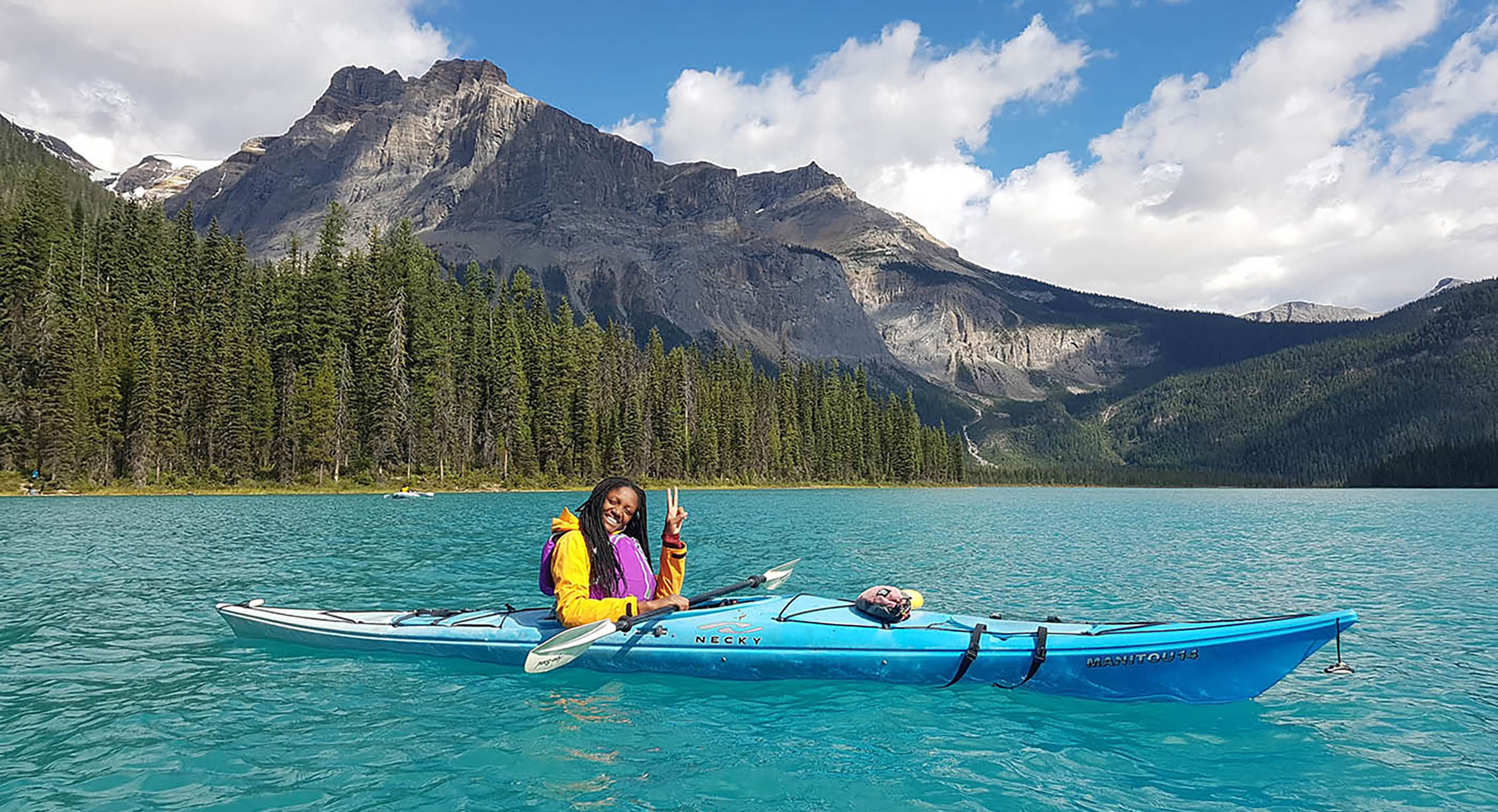 Kayaking in the Canadian Rockies