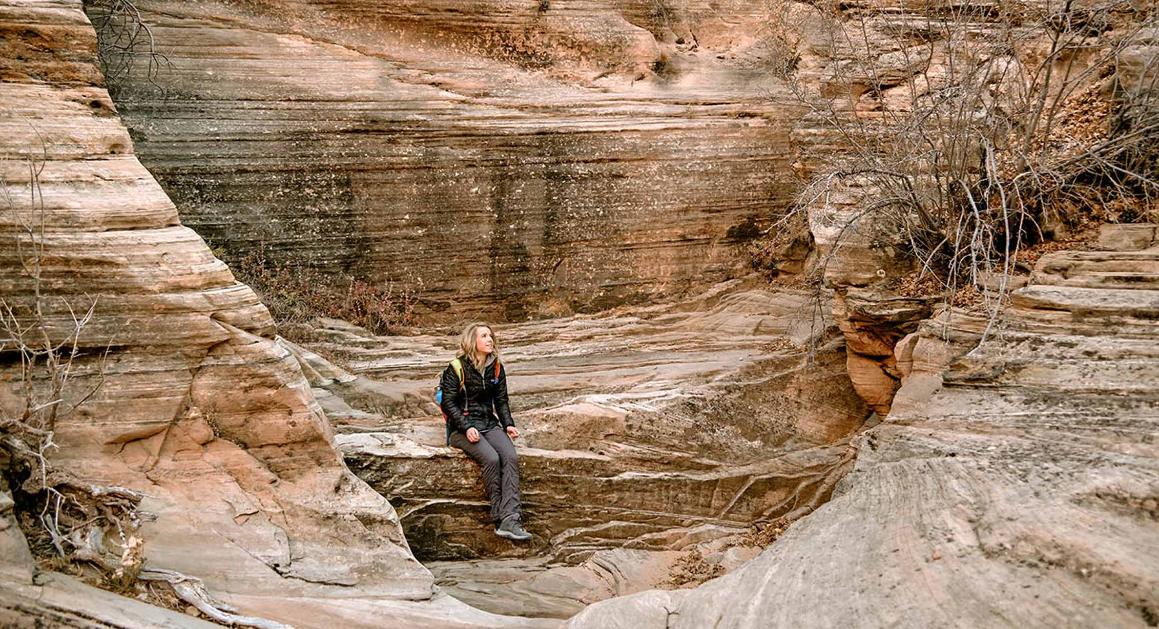 Taking in the beauty of Zion National Park with KEEN hiking boots