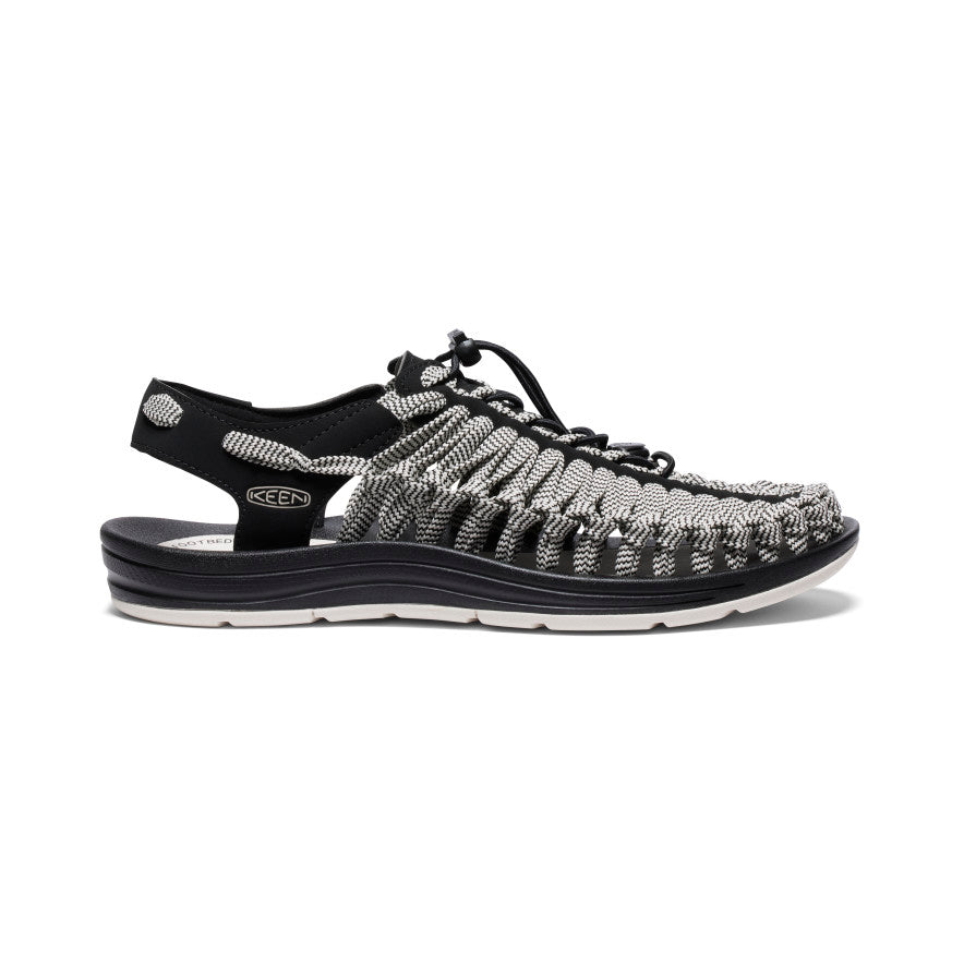 Men's UNEEK Flat Black/Birch Sandal | KEEN | KEEN Footwear