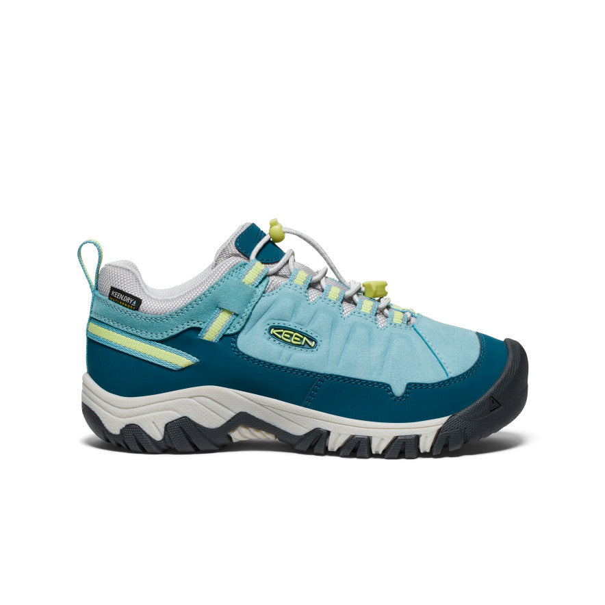 Big Kids' Targhee IV Waterproof Hiking Shoe | Reef Waters/Daiquiri Green